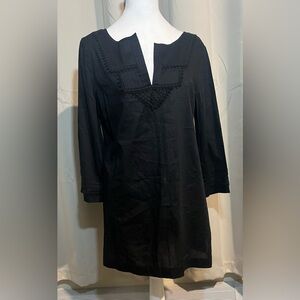 Dana Buchman Cotton Embroidered Tunic